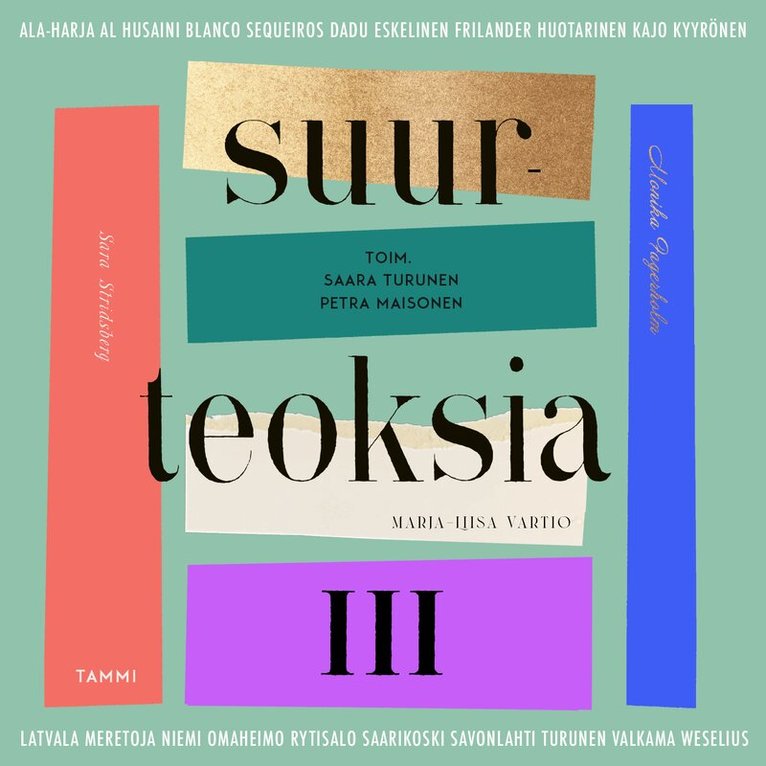 Saara Turunen, Petra Maisonen - Suurteoksia III, Ljudbok