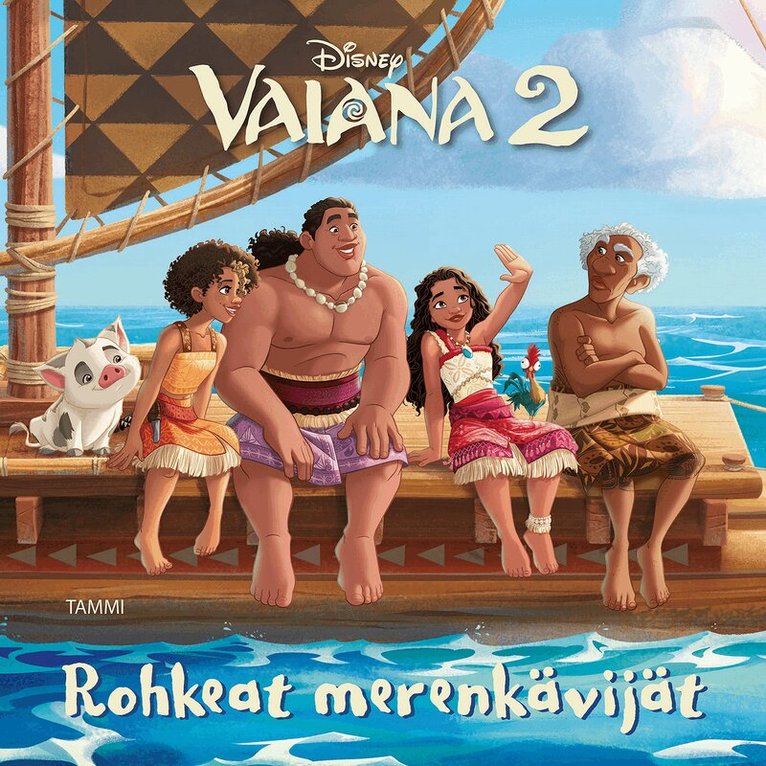 Disney, Erin Falligant - Disney. Vaiana 2. Rohkeat merenkävijät, Ljudbok
