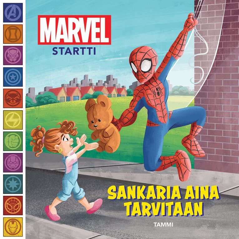 Marvel, Sheila Sweeny Higginson - Marvel Startti. Sankaria aina tarvitaan, Ljudbok