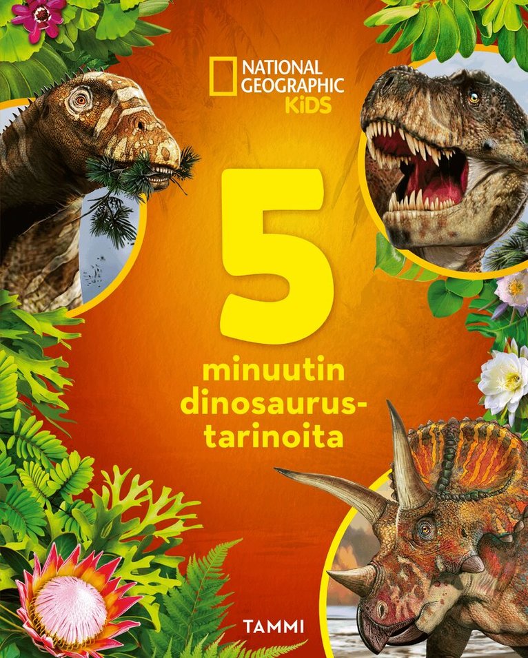 National Geographic - National Geographic. 5 minuutin dinosaurustarinoita, E-bok