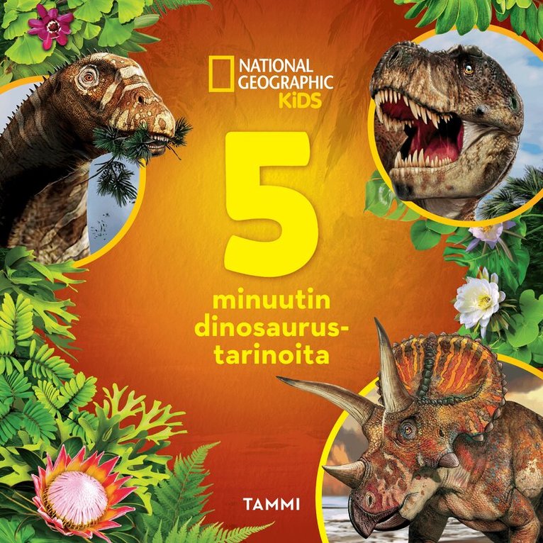 National Geographic - National Geographic. 5 minuutin dinosaurustarinoita, Ljudbok