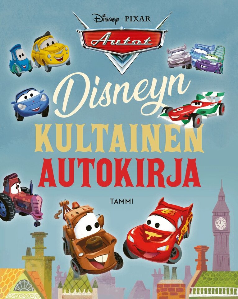 Disney - Disney Pixar Autot. Disneyn kultainen autokirja, E-bok