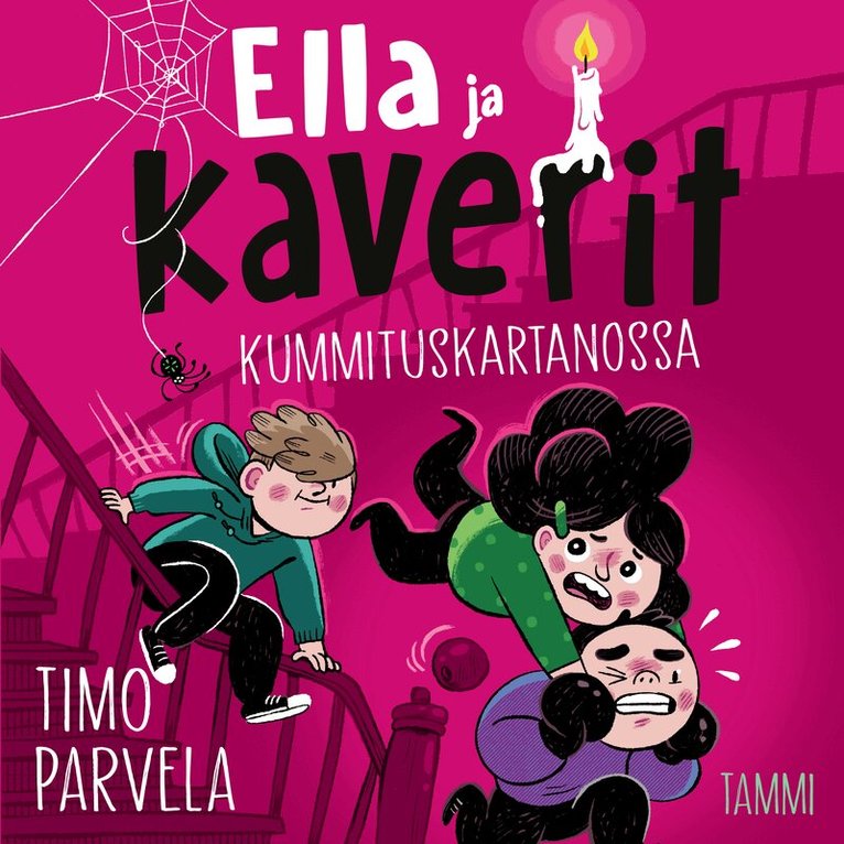 Timo Parvela - Ella ja kaverit kummituskartanossa, Ljudbok