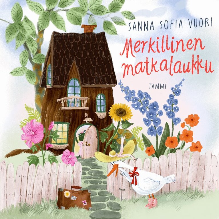 Sanna Sofia Vuori - Merkillinen matkalaukku, Ljudbok