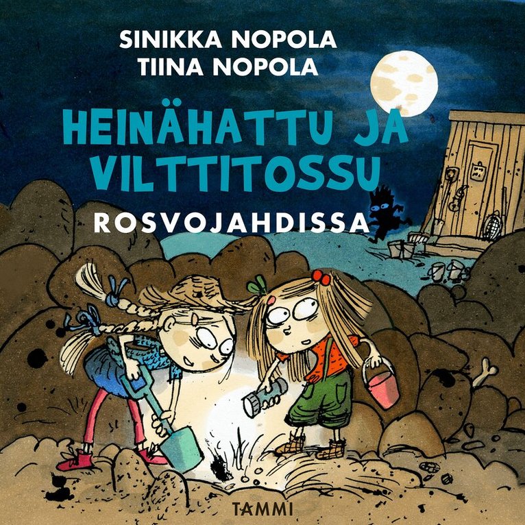 Sinikka Nopola, Tiina Nopola - Heinähattu ja Vilttitossu rosvojahdissa, uusi laitos, Ljudbok