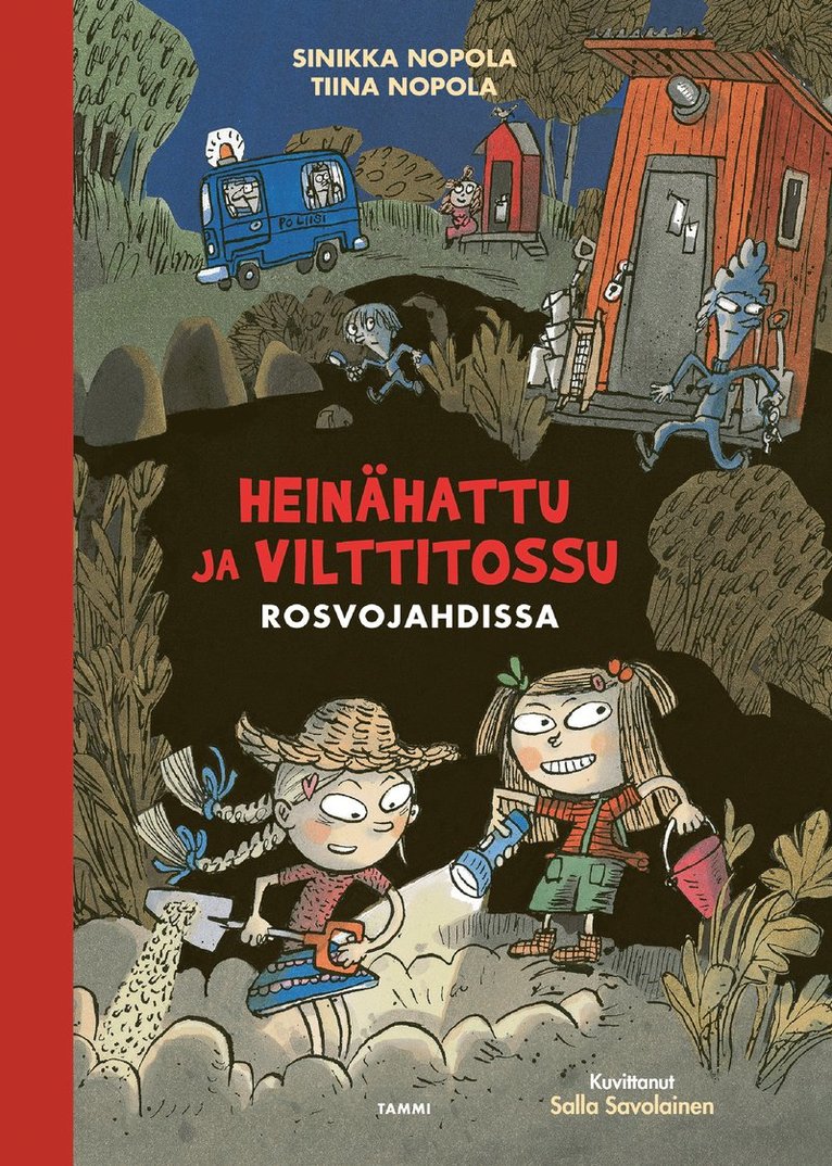 Sinikka Nopola, Tiina Nopola - Heinähattu ja Vilttitossu rosvojahdissa, uusi laitos, E-bok