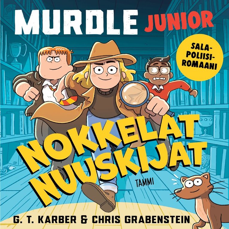 G. T. Karber, Chris Grabenstein - Murdle Junior. Nokkelat nuuskijat, Ljudbok