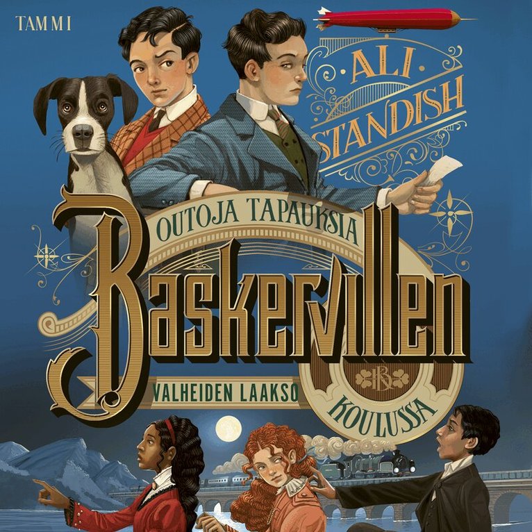 Ali Standish - Outoja tapauksia Baskervillen koulussa. Valheiden laakso, Ljudbok