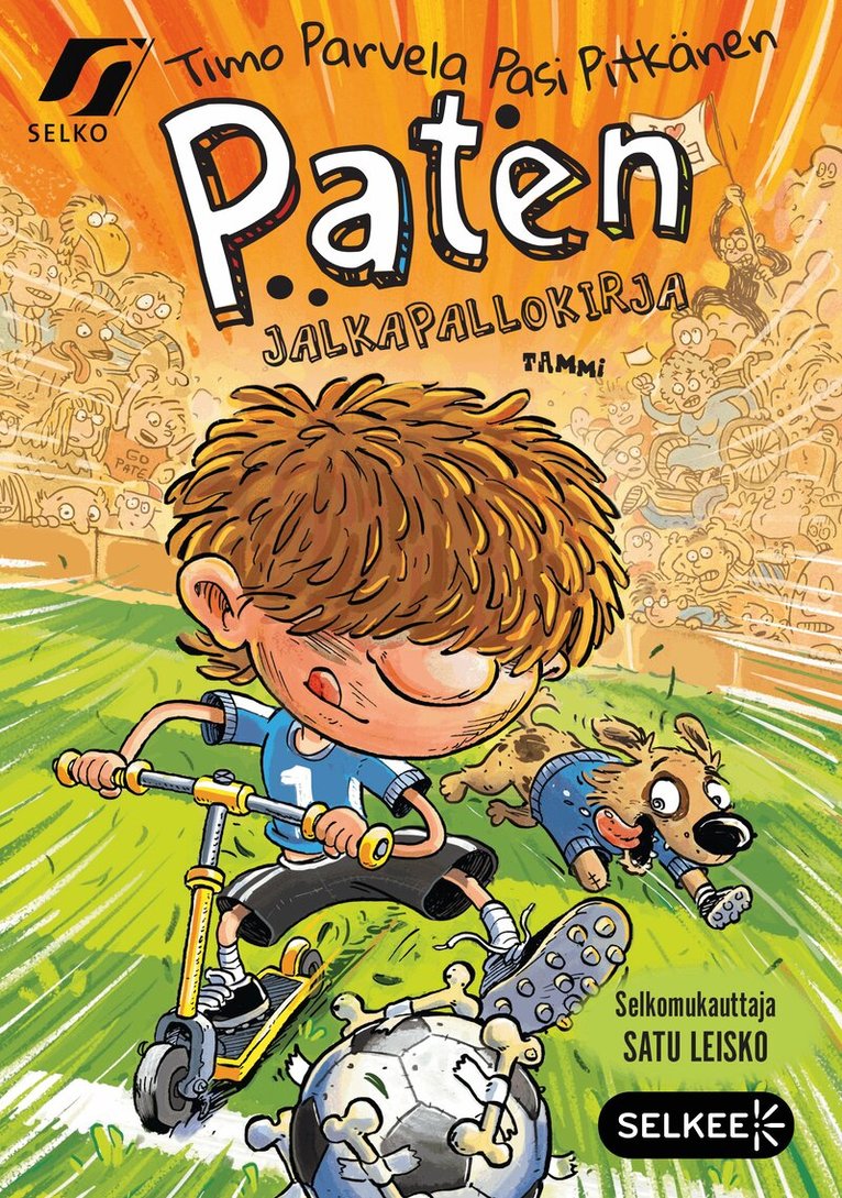 Timo Parvela - Paten jalkapallokirja (selkokirja), E-bok