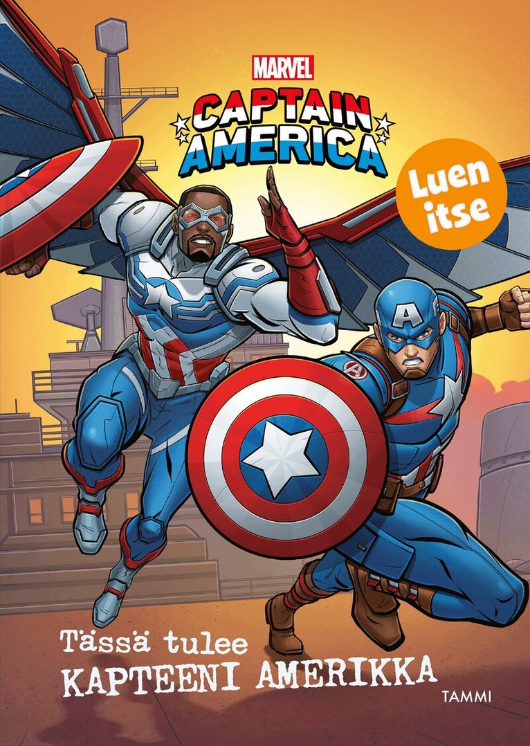 Marvel, Wendy Deacon, Anthony J. Lee - Marvel. Tässä tulee Kapteeni Amerikka. Luen itse, E-bok