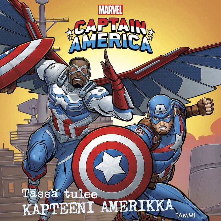 Marvel, Wendy Deacon, Anthony J. Lee - Marvel. Tässä tulee Kapteeni Amerikka. Luen itse, Ljudbok