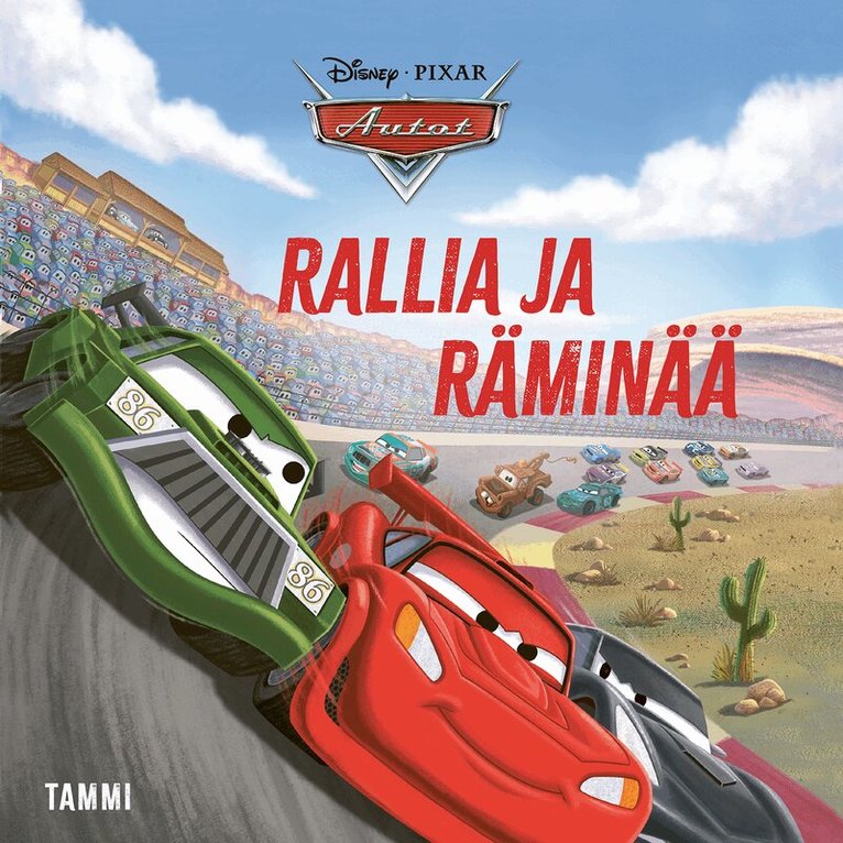 Disney, Lisa Marsoli, Chuck Wilson - Disney Pixar Autot. Rallia ja räminää, Ljudbok