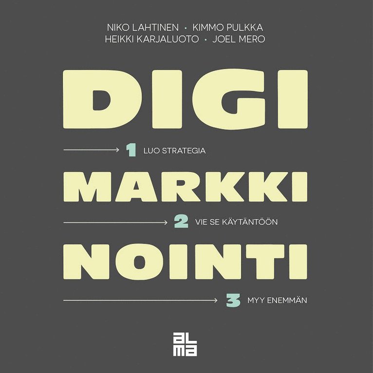 Niko Lahtinen, Kimmo Pulkka, Heikki Karjaluoto, Joel Mero - Digimarkkinointi, Ljudbok