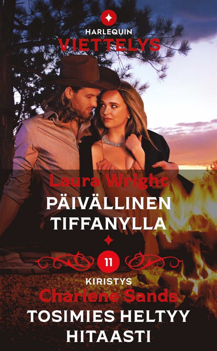 Charlene Sands, Laura Wright - Päivällinen Tiffanylla / Tosimies heltyy hitaasti, E-bok