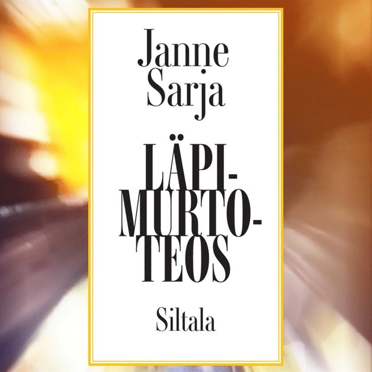 Janne Sarja - Läpimurtoteos, Ljudbok