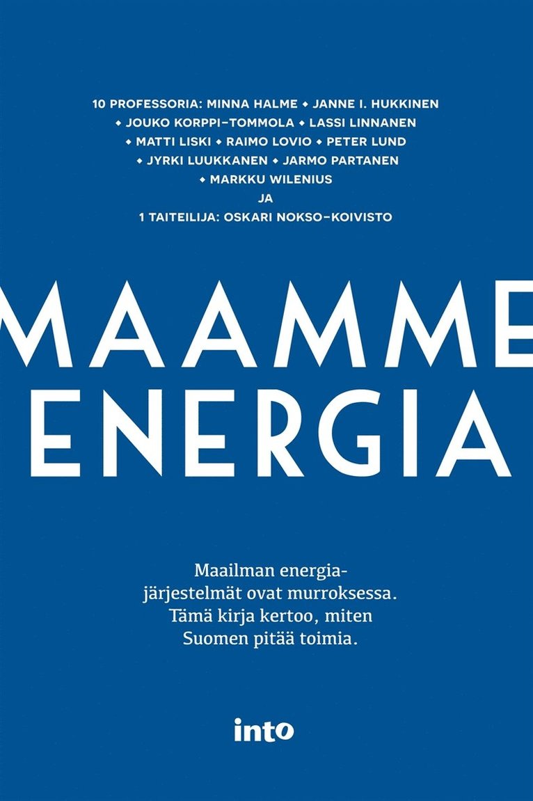 Minna Halme, Janne I. Hukkinen, Jouko ym. Korppi-Tommola - Maamme energia, E-bok