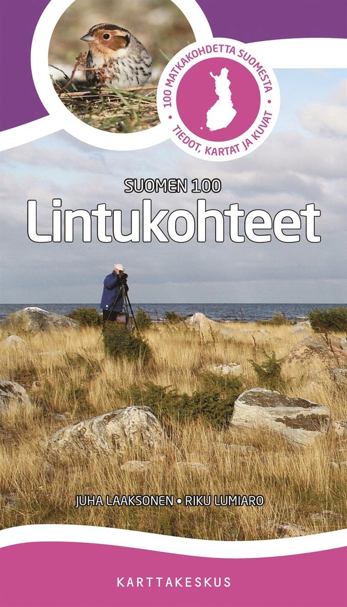 Juha Laaksonen, Riku Lumiaro - Suomen 100 Lintukohteet, E-bok