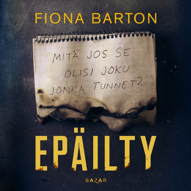 Fiona Barton - Epäilty, Ljudbok