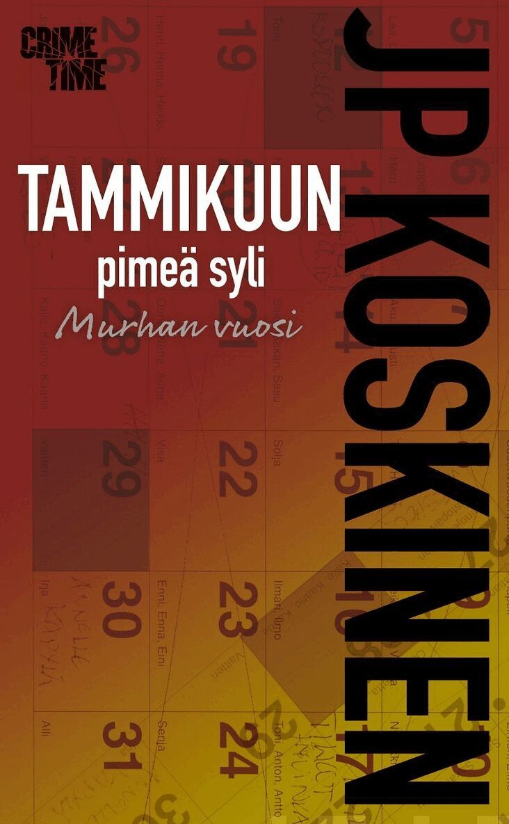 JP Koskinen - Tammikuun pimeä syli, E-bok