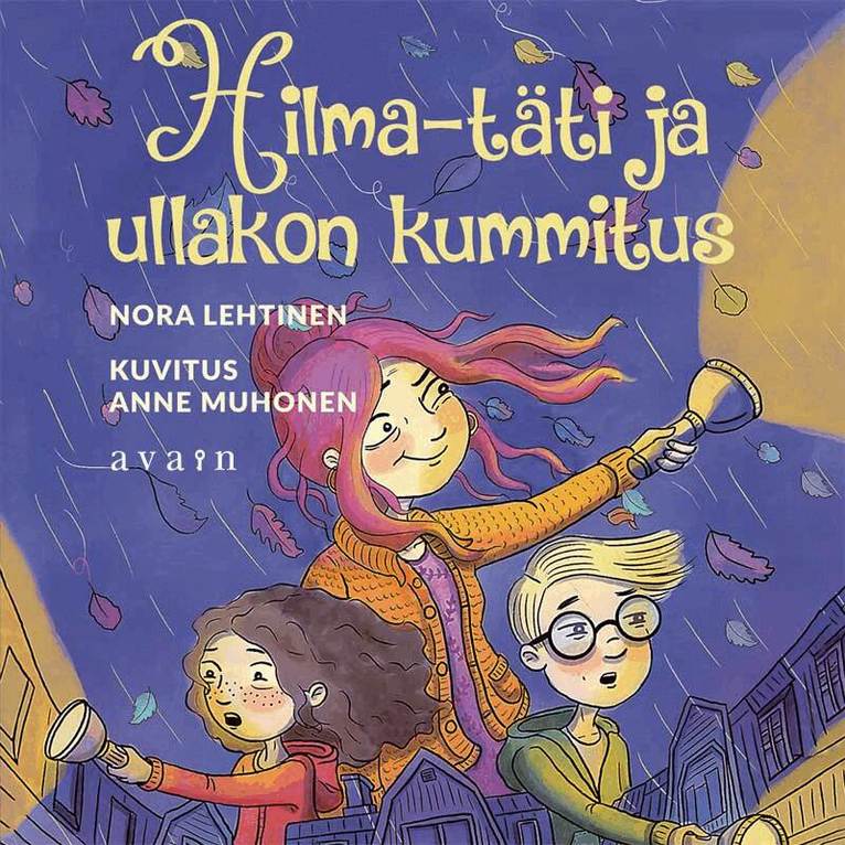 Nora Lehtinen - Hilma-täti ja ullakon kummitus, Ljudbok