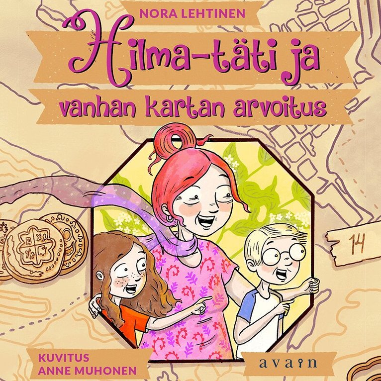 Nora Lehtinen - Hilma-täti ja vanhan kartan arvoitus, Ljudbok