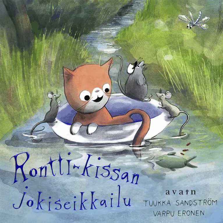 Tuukka Sandström, Varpu Eronen - Rontti-kissan jokiseikkailu, Ljudbok. Tillgänglighet: Lägg i varukorg
