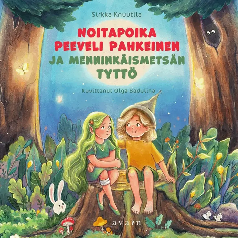 Sirkka Knuutila - Noitapoika Peeveli Pahkeinen ja Menninkäismetsän tyttö, Ljudbok. Tillgänglighet: Lägg i varukorg