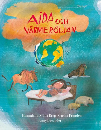Hannah Lutz, Ida Berg, Carin Frondén - Aida och värmeböljan, Kartonnage