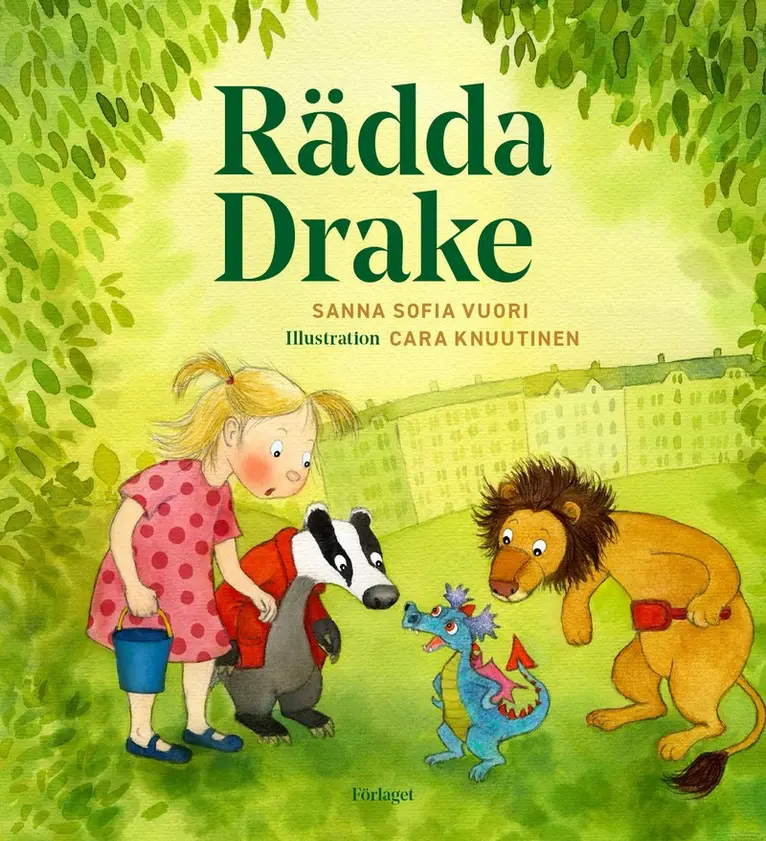 Sanna Sofia Vuori - Rädda Drake, Kartonnage. Tillgänglighet: Kommande