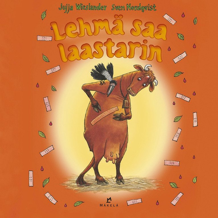 Jujja Wieslander - Lehmä saa laastarin, Ljudbok