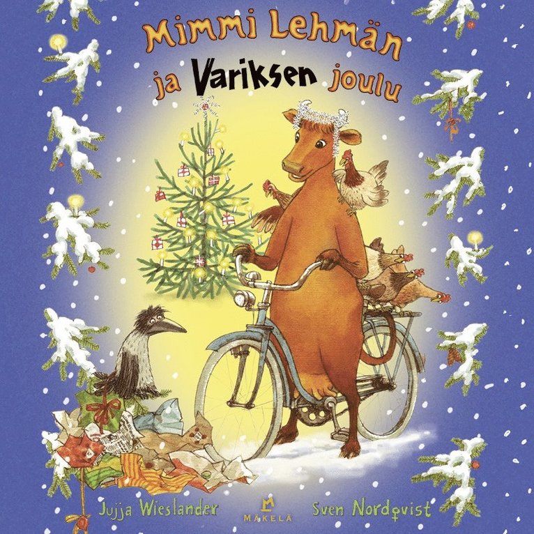 Jujja Wieslander - Mimmi Lehmän ja Variksen joulu, Ljudbok