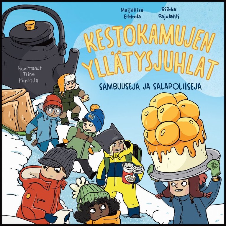 Riikka Pajulahti, Maijaliisa Erkkola - Kestokamujen yllätysjuhlat, Ljudbok