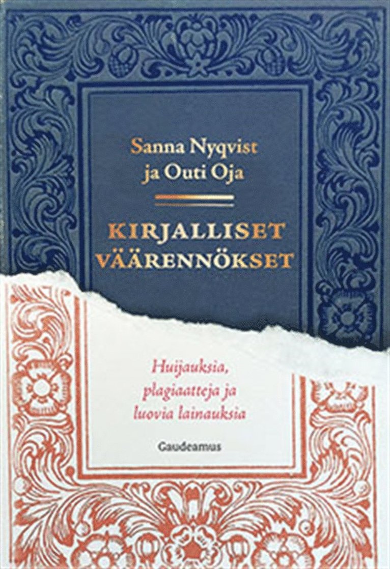 Sanna Nyqvist, Outi Oja - Kirjalliset väärennökset, E-bok