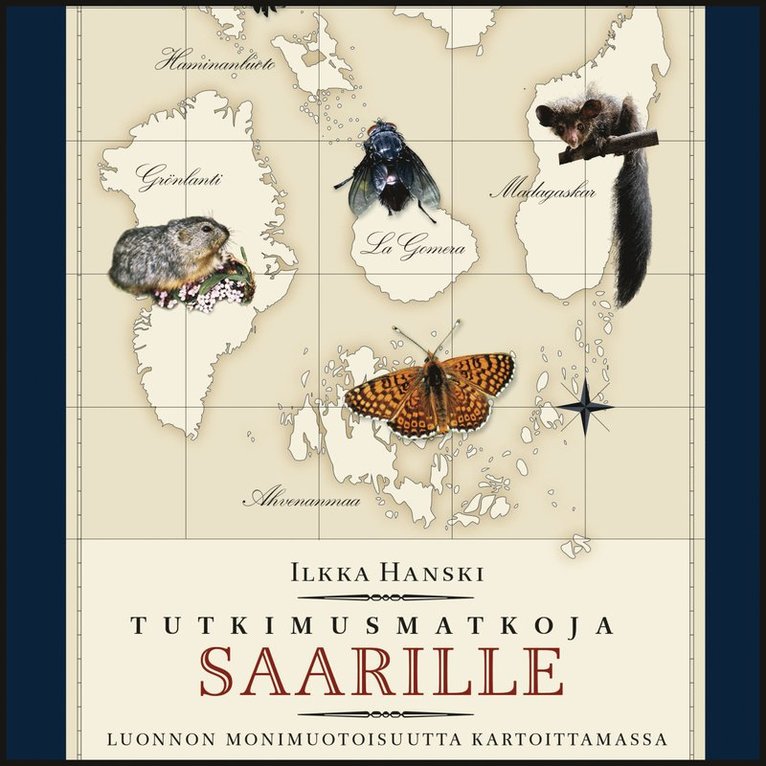 Ilkka Hanski - Tutkimusmatkoja saarille, Ljudbok