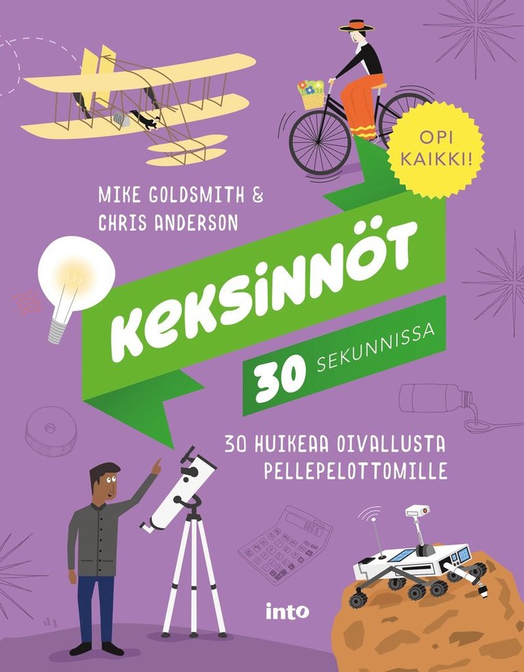 Mike Goldsmith - Keksinnöt 30 sekunnissa, E-bok