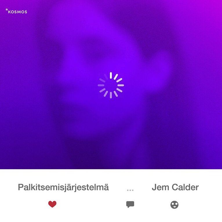 Jem Calder - Palkitsemisjärjestelmä, Ljudbok