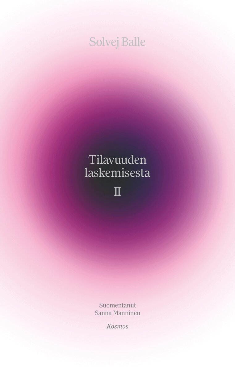 Solvej Balle - Tilavuuden laskemisesta II, E-bok