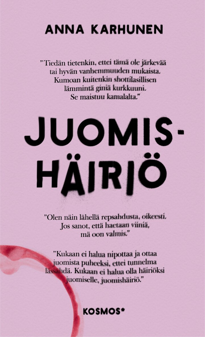 Anna Karhunen - Juomishäiriö, E-bok