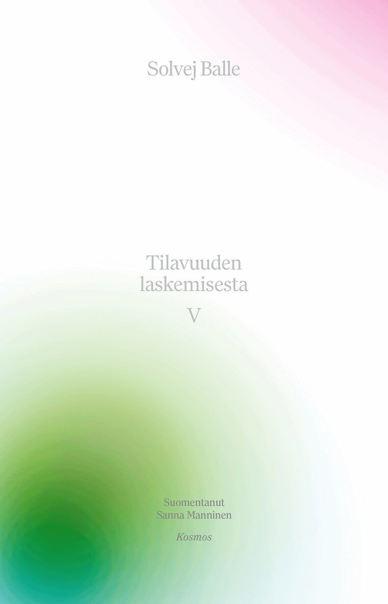 Solvej Balle - Tilavuuden laskemisesta V, E-bok