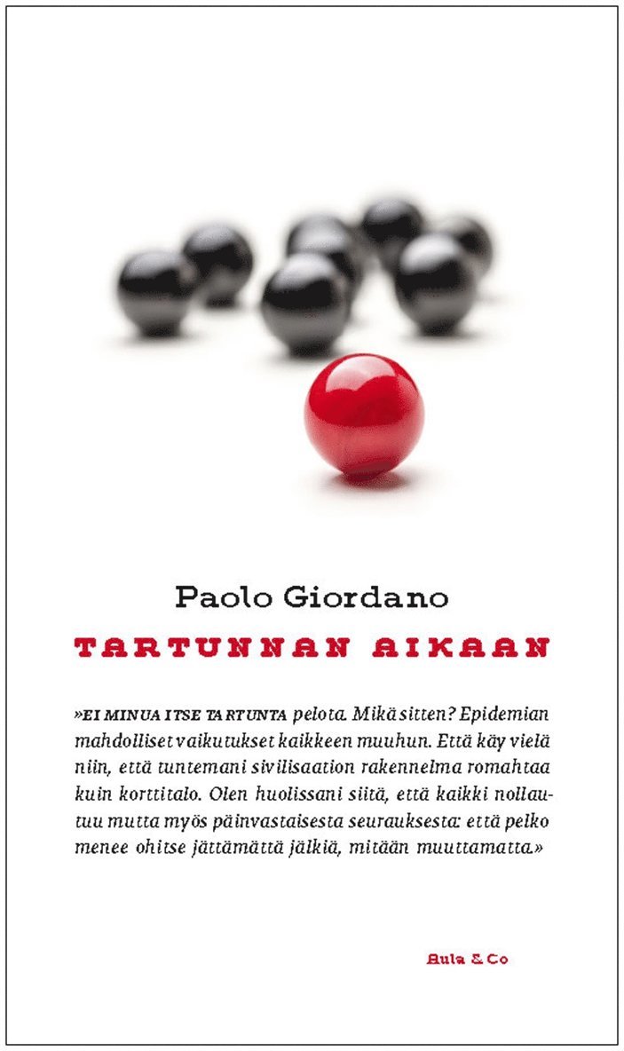Paolo Giordano - Tartunnan aikaan, E-bok