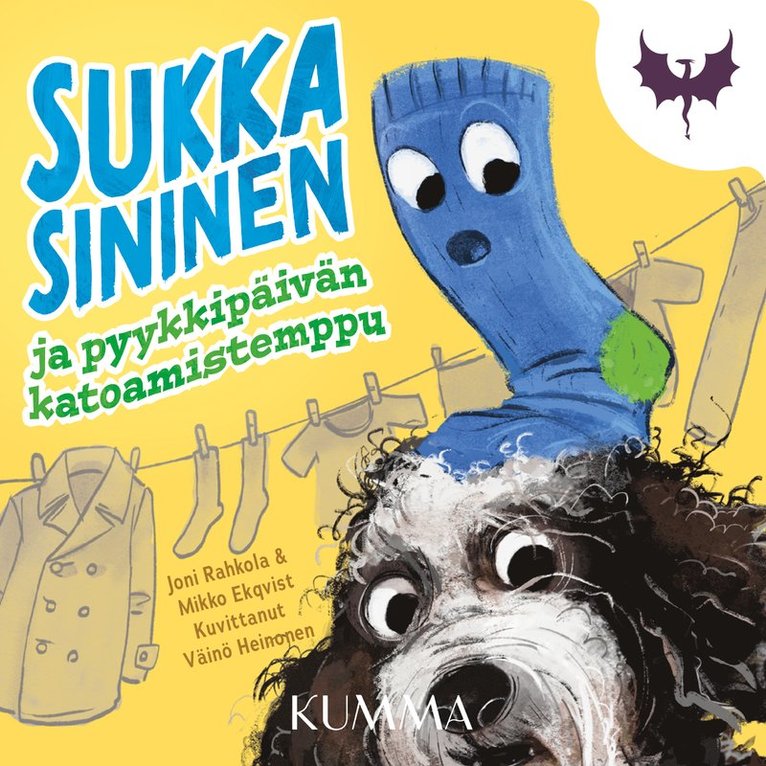Joni Rahkola, Mikko Ekqvist - Sukka Sininen ja pyykkipäivän katoamistemppu, Ljudbok