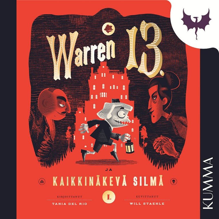 Tania del Rio - Warren 13. ja Kaikkinäkevä silmä, Ljudbok