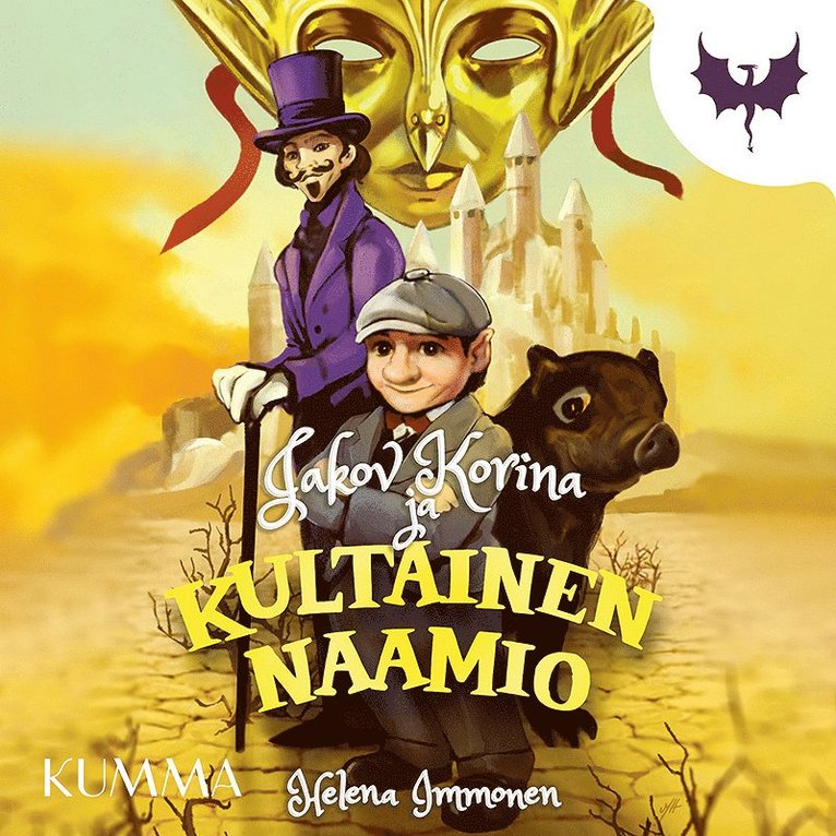 Helena Immonen - Jakov Korina ja kultainen naamio, Ljudbok