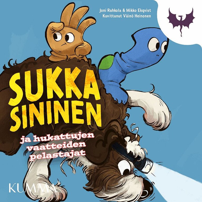 Joni Rahkola, Mikko Ekqvist - Sukka Sininen ja hukattujen vaatteiden pelastajat, Ljudbok