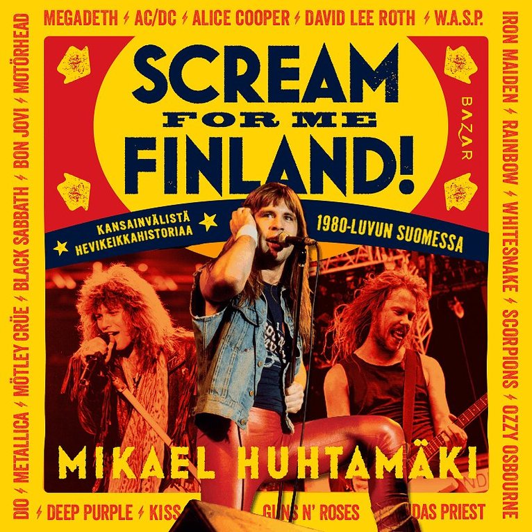 Mikael Huhtamäki - Scream for me Finland!, Ljudbok