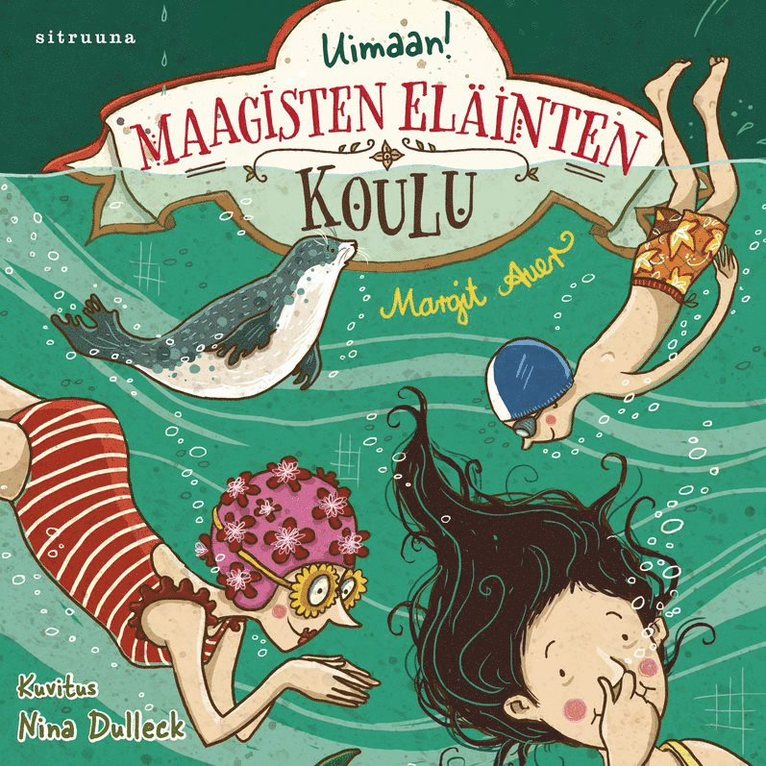 Margit Auer - Maagisten eläinten koulu 6 - Uimaan!, Ljudbok