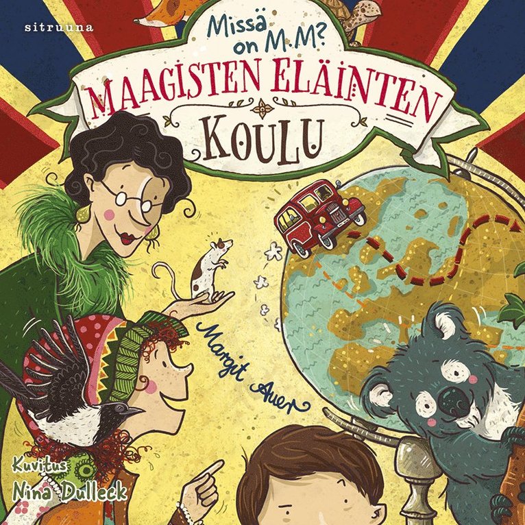 Margit Auer - Maagisten eläinten koulu 7 - Missä M.M on?, Ljudbok