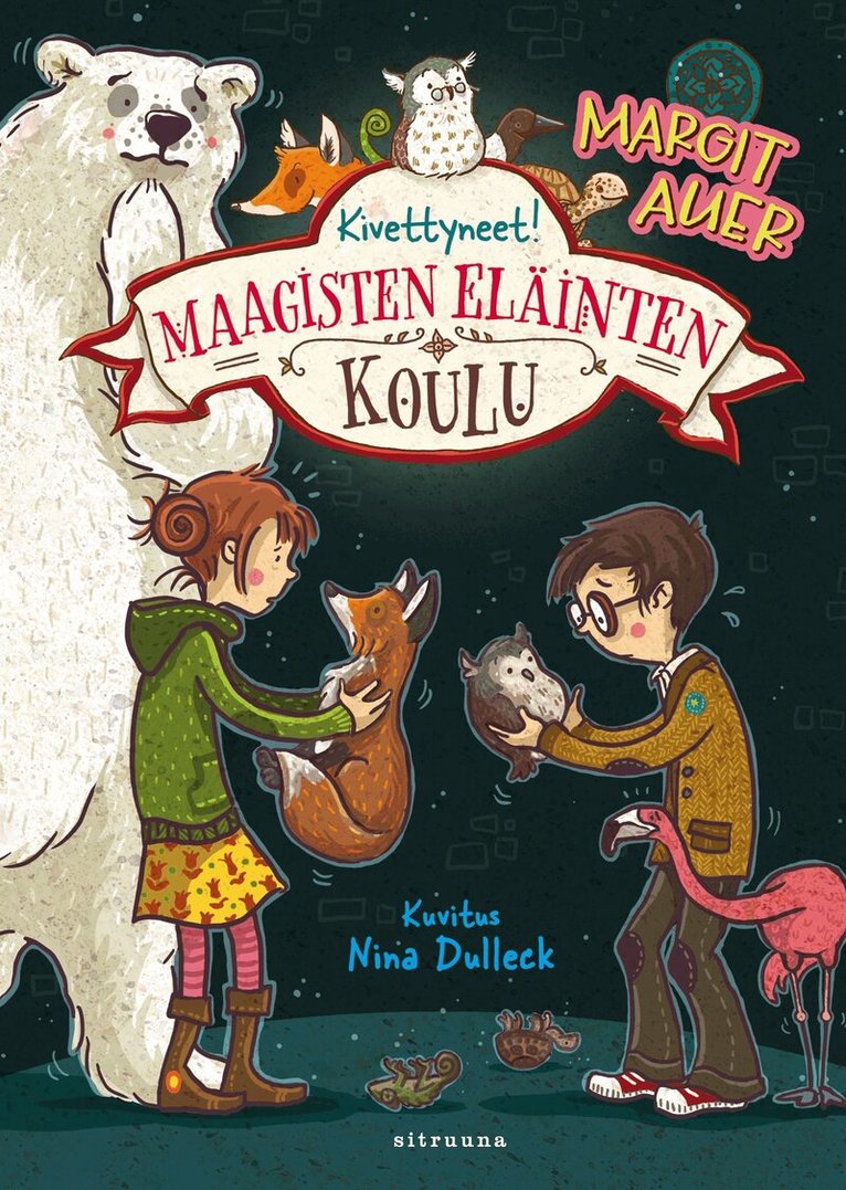 Margit Auer - Maagisten eläinten koulu 9 - Kivettyneet!, E-bok