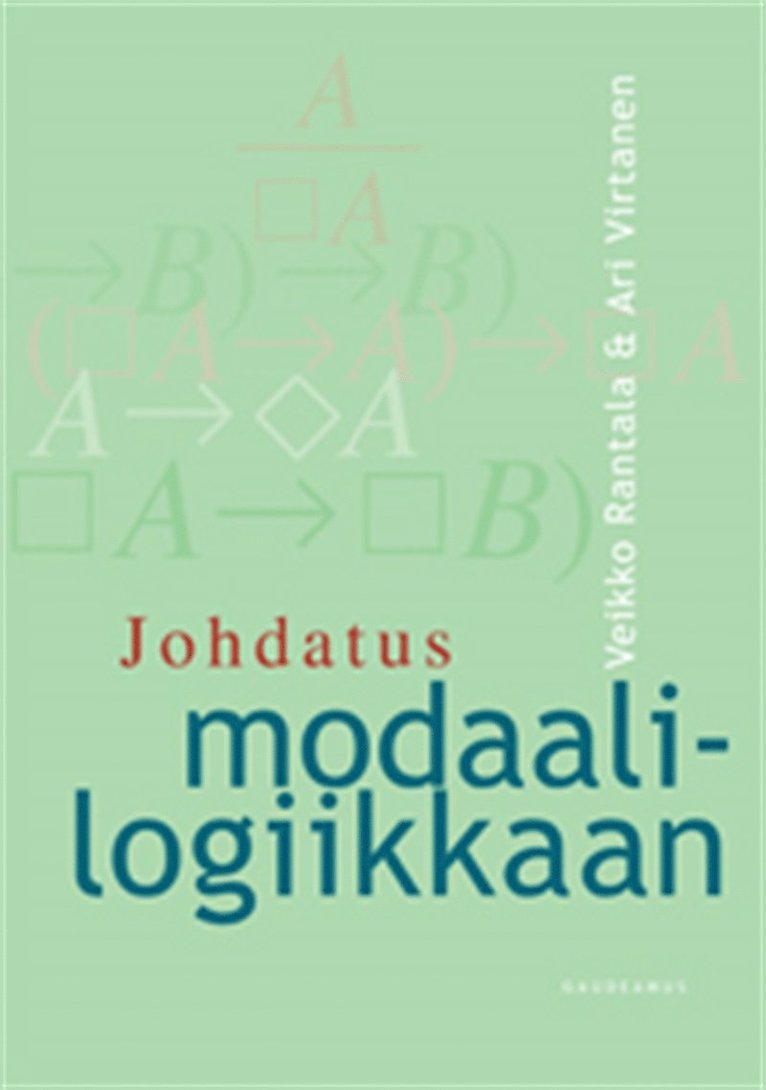 Ari Virtanen, Veikko Rantala - Johdatus modaalilogiikkaan, E-bok