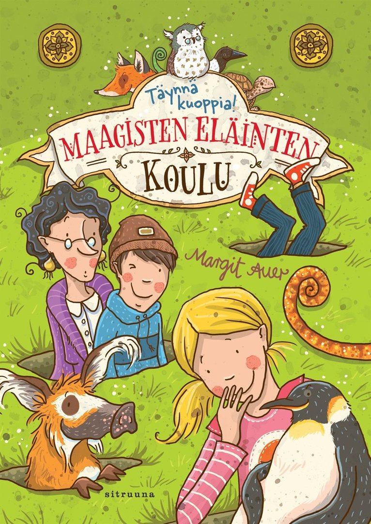 Margit Auer - Maagisten eläinten koulu 2 - Täynnä kuoppia!, E-bok